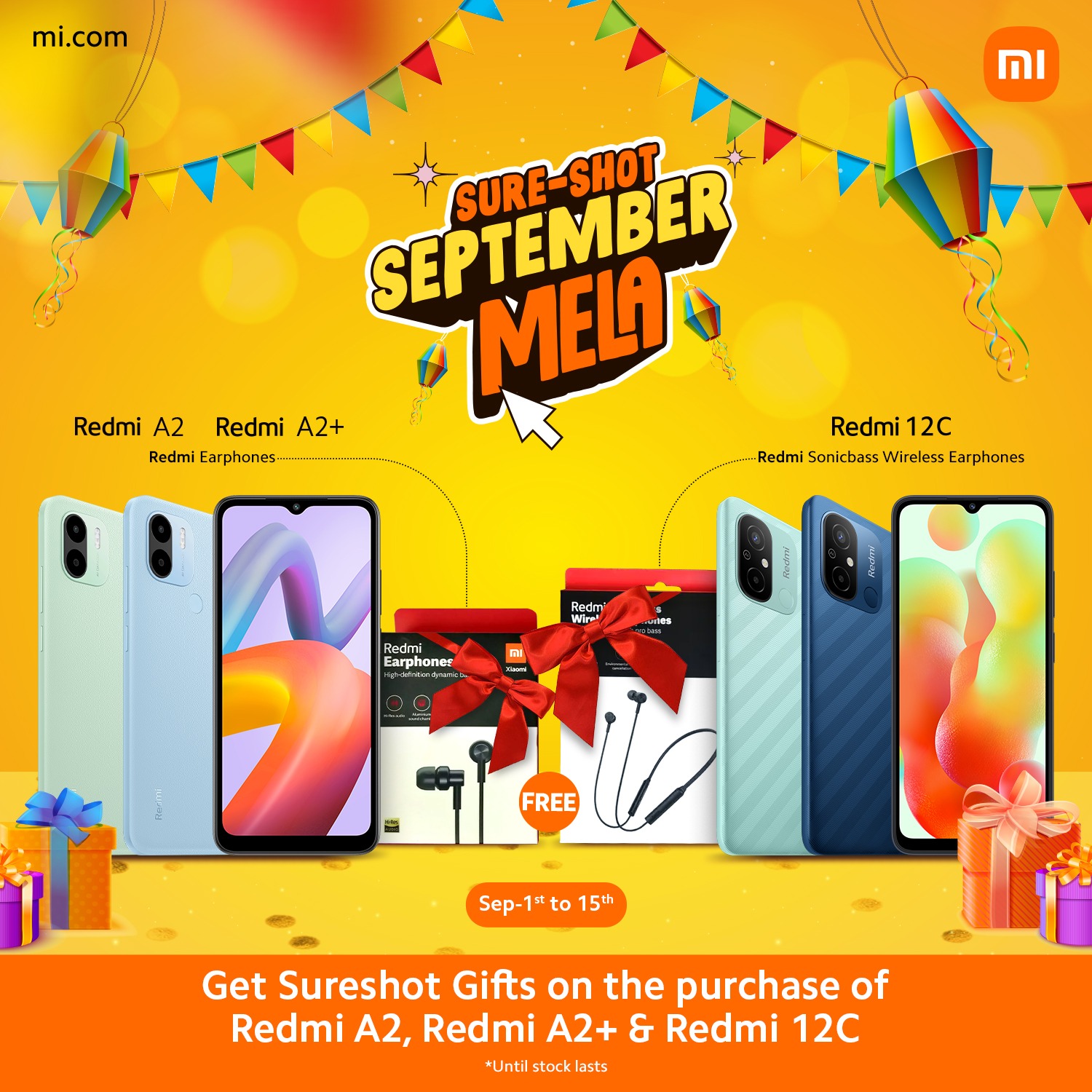 शाओमीले रोमाञ्चक अफरहरूका साथ ल्यायो “स्योर सट सेप्टेम्बर मेला“